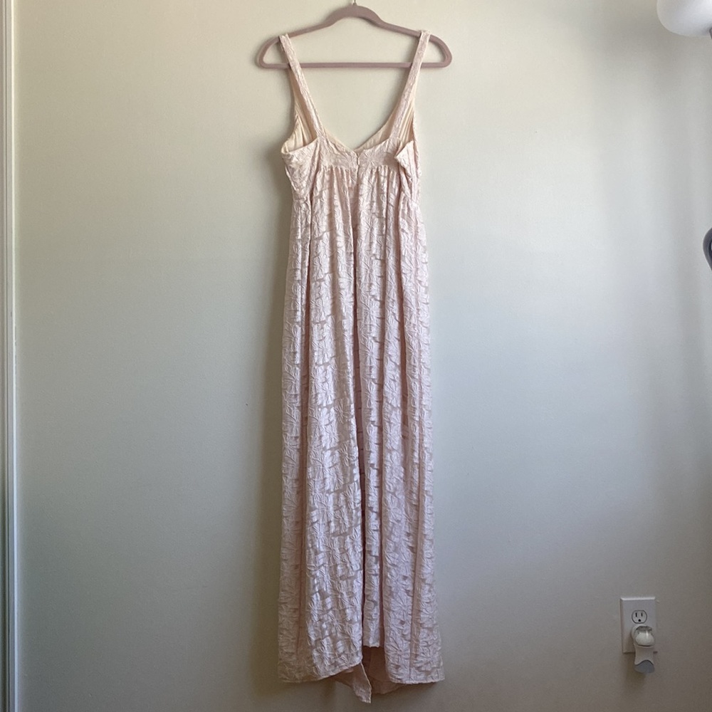 Free People Ivory Fresh as a Daisy Lace Maxi Dress - Picture 3 of 5